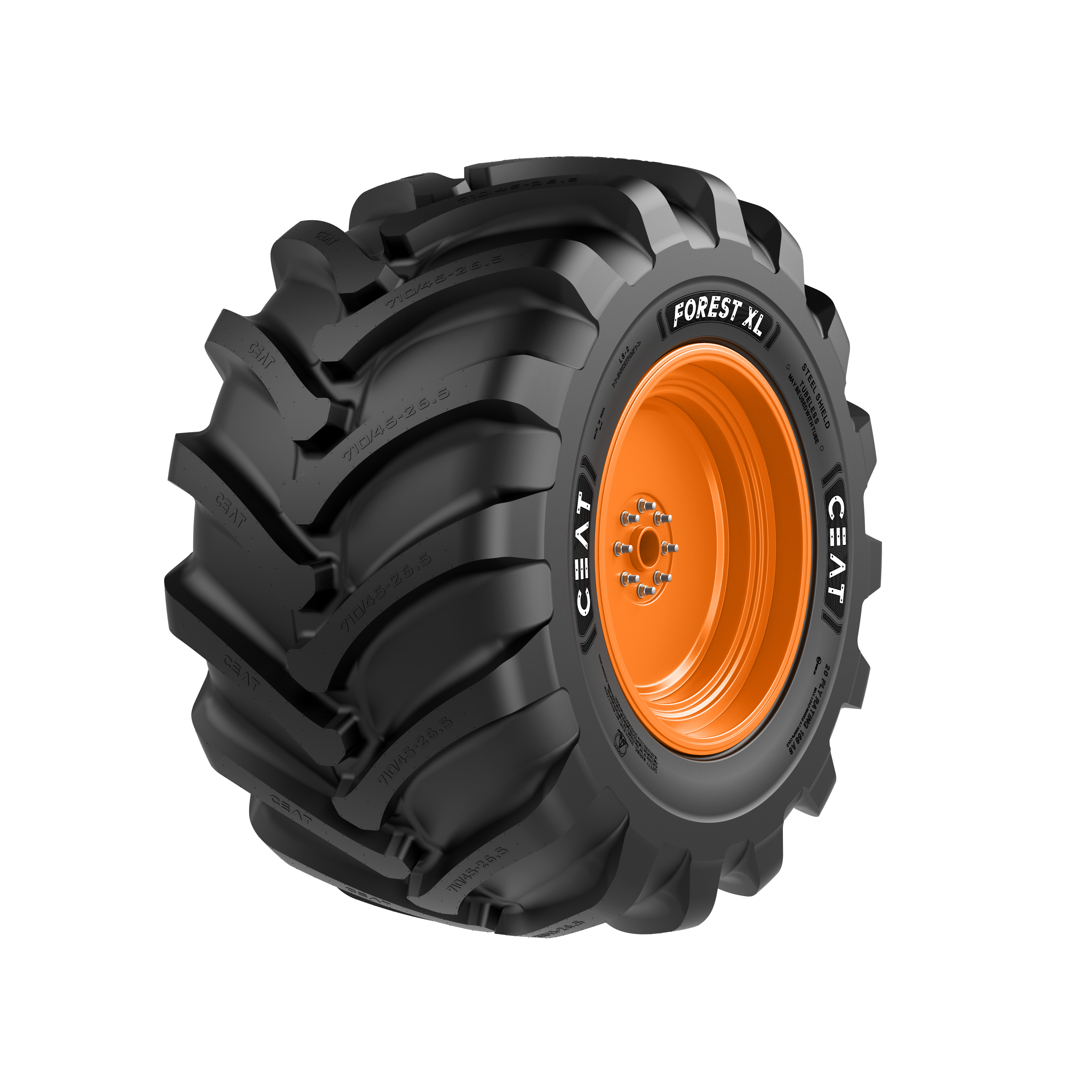 CEAT 710/45-26.5 FOREST XL TL 173 A8 (24PR) STEEL SHIELD