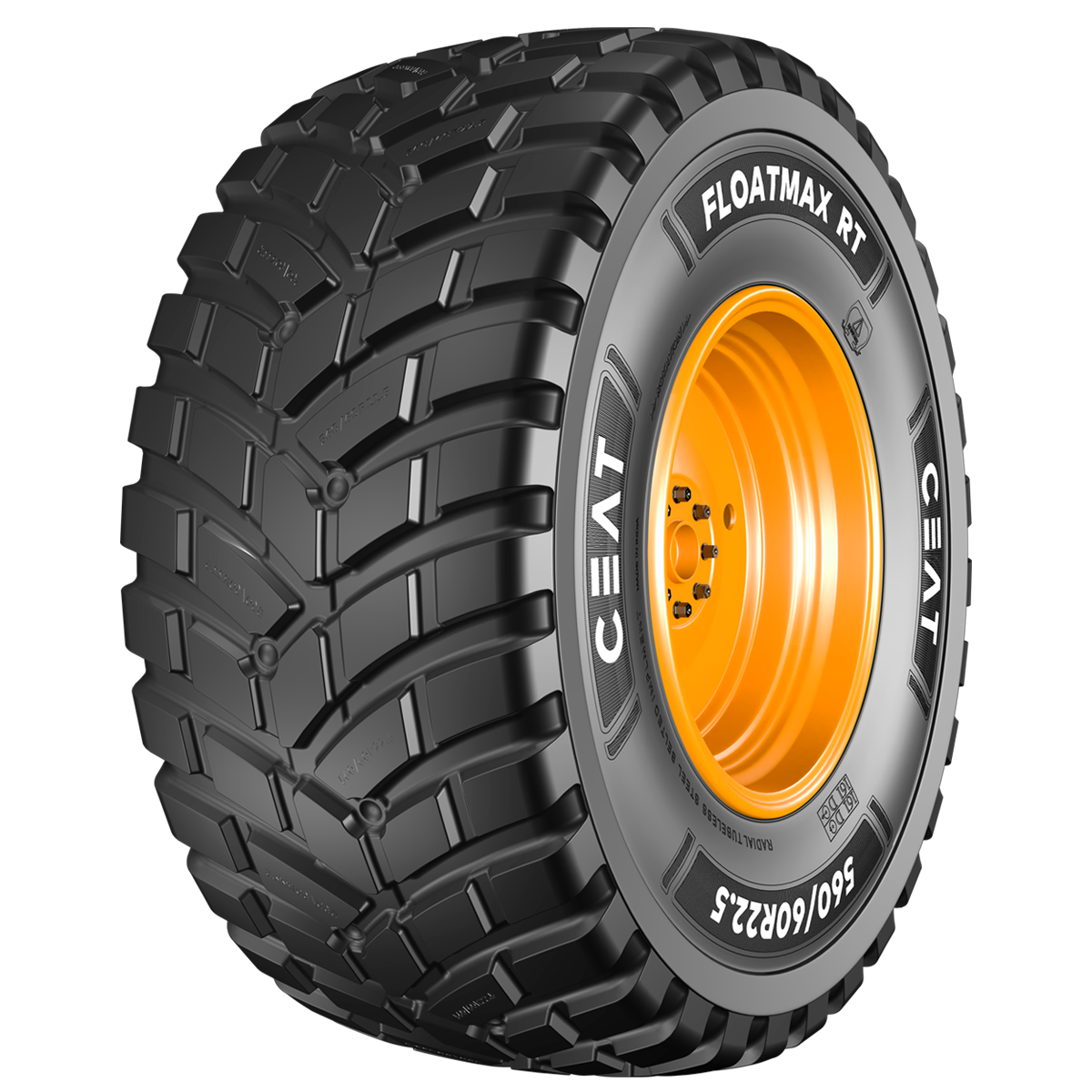 Ceat 560 60r22 5 floatmax rt steel belted tl 165 d 560 60r22 5